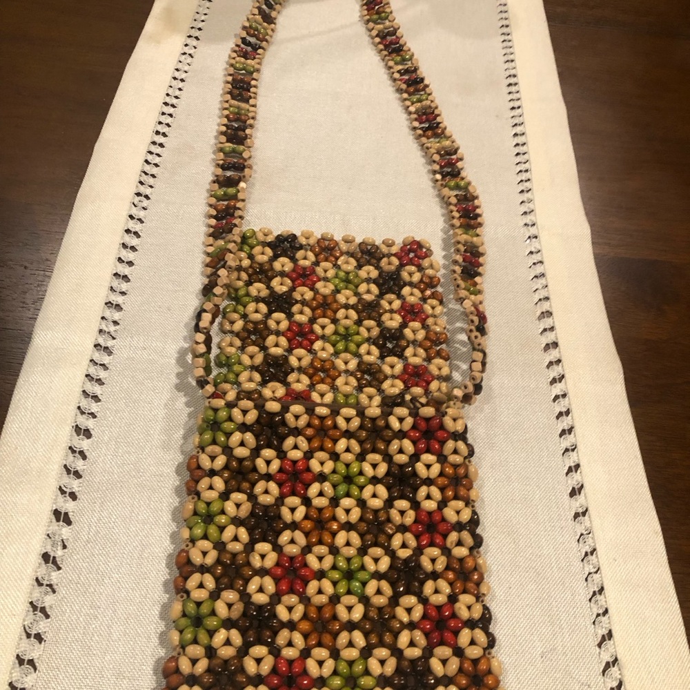 Beaded Shoulder Purse / Crossbody -
